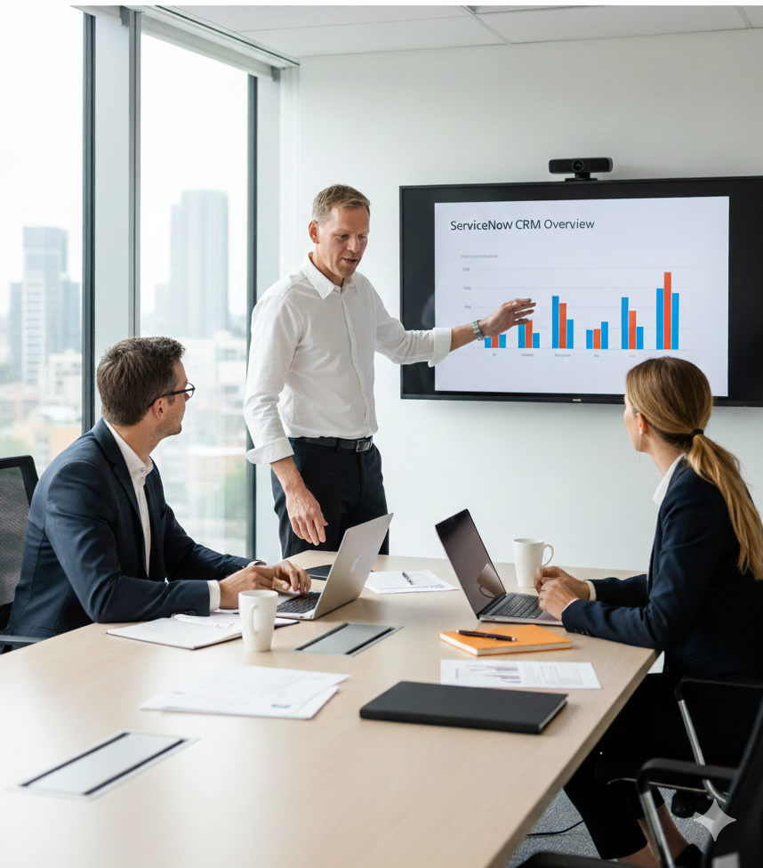 SalesValue, the ServiceNow CRM experts. Meeting presentation